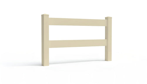 3' Tall x 4' Wide Single Swing Vinyl Gate For Vinyl Fences (AFC-302) - Tan