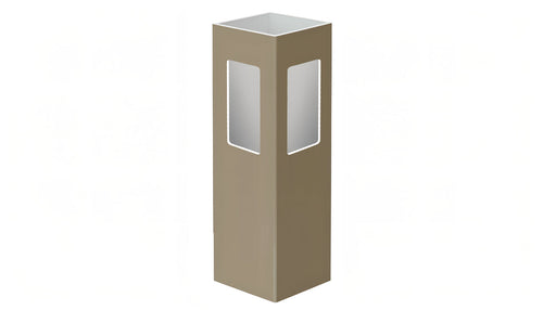 4" x 4" x 72" x .135 Corner Post For Vinyl Fences (AFC-17) - BUY PER PIECE (EACH) / Adobe