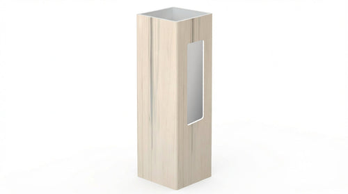 5" x 5" x 60" x .150 End Post For Vinyl Fences (AFC-302) - BUY PER PIECE (EACH) / Aspen Latte