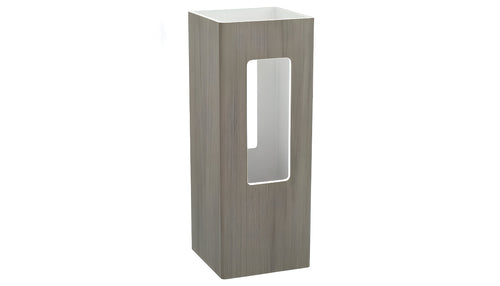 5" x 5" x 78" x .150 Line Post For Vinyl Fences (AFC-19A) - BUY PER PIECE (EACH) / Chai Gray