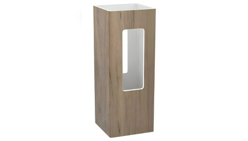 5" x 5" x 60" x .150 Line Post For Vinyl Fences (AFC-302) - BUY PER PIECE (EACH) / Green Teak