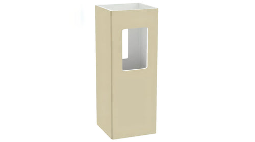4" x 4" x 72" x .135 Line Post For Vinyl Fences (AFC-15) - BUY PER PIECE (EACH) / Tan