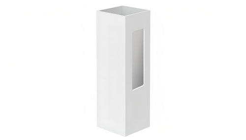 5" x 5" x 96" x .150 End Post For Vinyl Fences (AFC-030) - BUY PER PIECE (EACH) / White