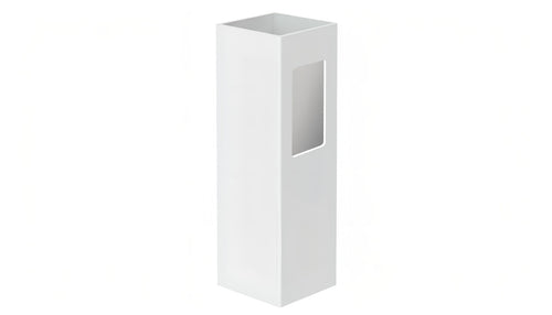4" x 4" x 72" x .135 End Post For Vinyl Fences (AFC-15) - BUY PER PIECE (EACH) / White