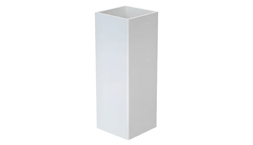 4" x 4" x 72" x .135 Standard Blank Post For Vinyl Fences - BUY PER PIECE (EACH) / White