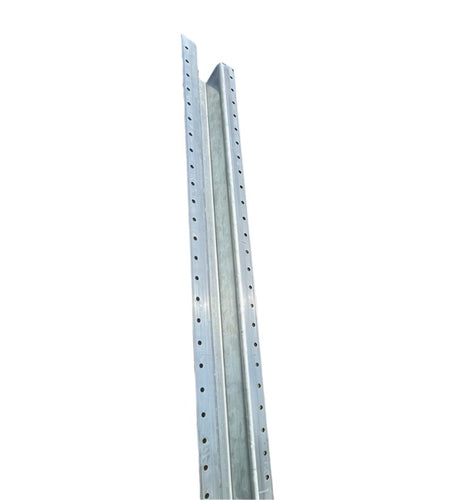 7' 11-gauge AFS Forever Galvanized Steel Post STD for Wood Fences - BUY PER PIECE (EACH)