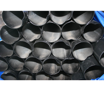 2-1/2" x .130 x 10'6" CR40 Commercial Black Pipe for Chain Link Fences - BUY PER PIECE (EACH)