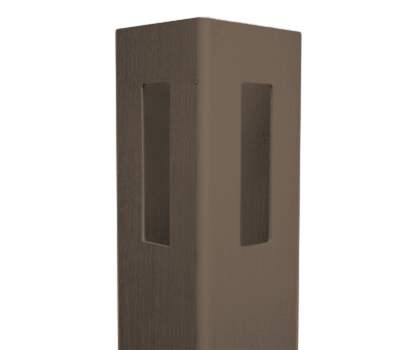5" x 5" x 8' Chestnut Brown Corner Post