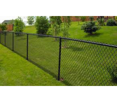 6' x 2" x 8 ga Black Commercial Wire-Knuckle Knuckle