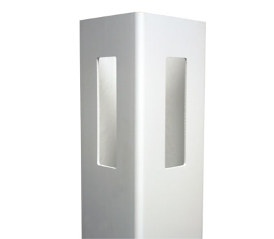 4" x 4" x 6' White Corner Post
