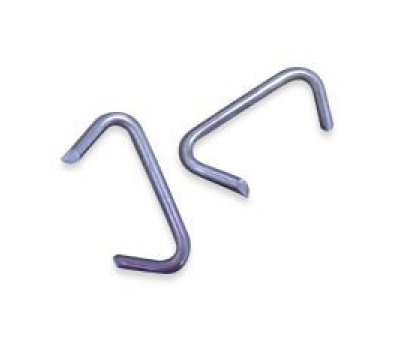 9-gauge Galvanized Hog Rings (1 LB) for Chain Link Fences
