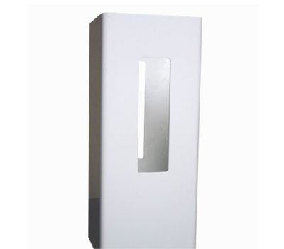 4" x 4" x 6' White Line Post