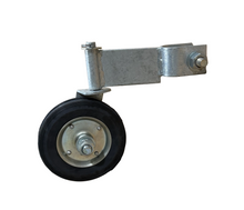 Anti-Climb Temporary Fence Panel - 6'6" Tall x 11'6" Wide: Double Swing Gate Kit