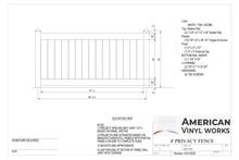 [350 Feet of Fence] 4' Tall Privacy AFC-001 Vinyl Complete Fence Package