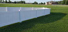 [50 Feet of Fence] 4' Tall Privacy AFC-001 Vinyl Complete Fence Package