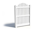 5' Tall x 4' Wide Single Swing Vinyl Gate For Vinyl Fences (AFC-004)