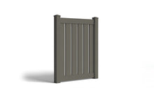 5' Tall x 4' Wide Single Swing Vinyl Gate For Vinyl Fences (AFC-006)