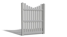 6' Tall x 4' Wide Single Swing Vinyl Gate For Vinyl Fences (AFC-013)
