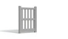 5' Tall x 3' Wide Single Swing Vinyl Gate For Vinyl Fences (AFC-014)