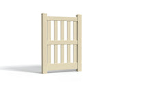 5' Tall x 3' Wide Single Swing Vinyl Gate For Vinyl Fences (AFC-014)