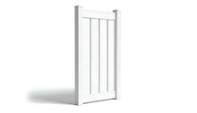 6' Tall x 3' Wide Single Swing Vinyl Gate For Vinyl Fences (AFC-030)