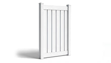 6' Tall x 4' Wide Single Swing Vinyl Gate For Vinyl Fences (AFC-030)
