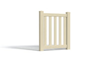 4' Tall x 3' Wide Single Swing Vinyl Gate For Vinyl Fences (AFC-17)