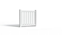 4' Tall x 4' Wide Single Swing Vinyl Gate For Vinyl Fences (AFC-17)
