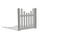 4' Tall x 4' Wide Single Swing Vinyl Gate For Vinyl Fences (AFC-97)