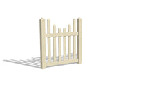 4' Tall x 4' Wide Single Swing Vinyl Gate For Vinyl Fences (AFC-97)