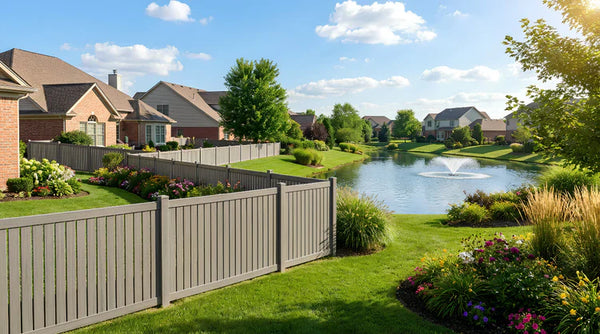 Vinyl Semi-Privacy Fences