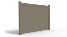 [250 Feet of Fence] 6' Tall Privacy AFC-373 Vinyl Complete Fence Package