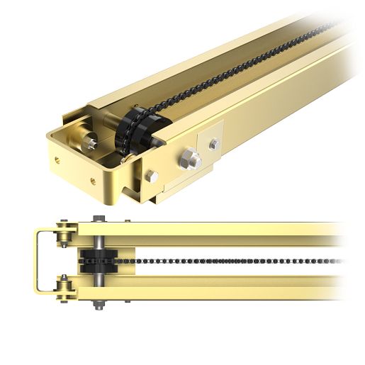 HCT10 10' Rail for HCTDCUL Specialty Overhead Operator