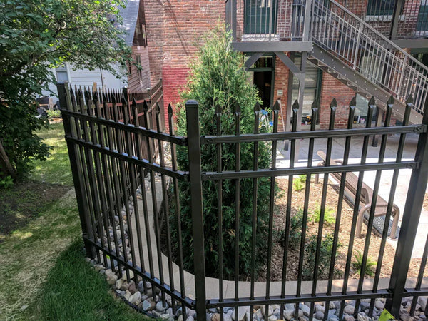 Ornamental Steel Spear Top Fences