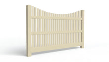 [150 Feet of Fence] 5' Tall Underscallop AFC-003 Vinyl Complete Fence Package