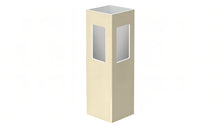 5" x 5" x 96" x .150 Corner Post For Vinyl Fences (AFC-017)