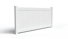 [75 Feet of Fence] 4' Tall Privacy AFC-001 Vinyl Complete Fence Package
