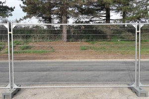 Anti-Climb Temporary Fence Panel- 6'6" Tall x 11'-5" Wide: 1000' Package