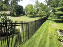 [Price Per Foot] 5' tall Ornamental Steel Spear Top Fence