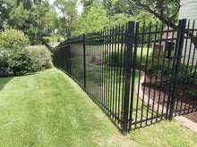[Price Per Foot] 5' tall Ornamental Steel Spear Top Fence