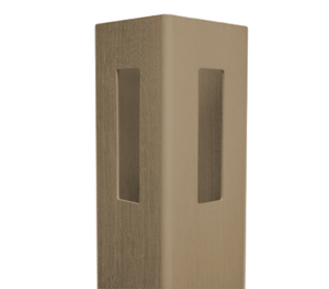 4" x 4" x 13' Weathered Cedar Corner Post