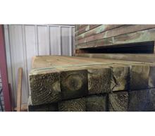 3-1/2" x 3-1/2" x 8' Green Treated Post (French Gothic)