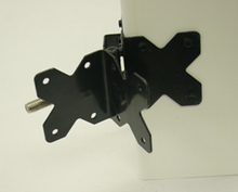 3" x 3-1/2" Residential Heavy-Duty Adjustable Hinges for Vinyl Fence Gates
