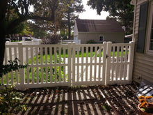 [150 Feet Of Fence] 4' Tall Closed Picket K-17 Vinyl Complete Fence Package