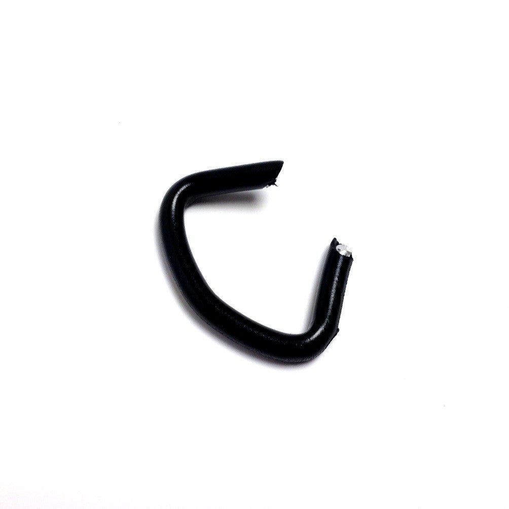 9-gauge Black Hog Rings (1 LB) for Chain Link Fences
